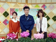 柳生聡子＆天明麻衣子キャスターと川部勉さん