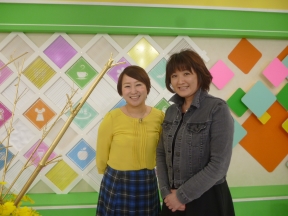 星川 幸キャスターと舛田 裕子さん