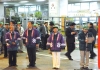 業務開始式の様子